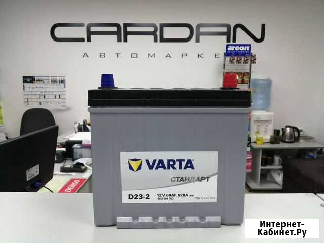 Новый аккумулятор Varta Standart asia 60Ah Чебоксары - изображение 1