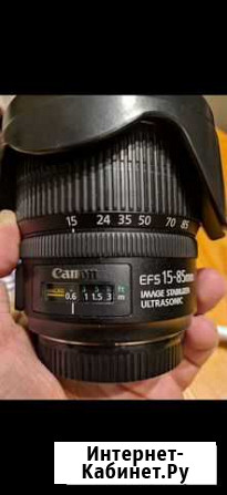Объектив canon 15 85 Краснодар - изображение 1