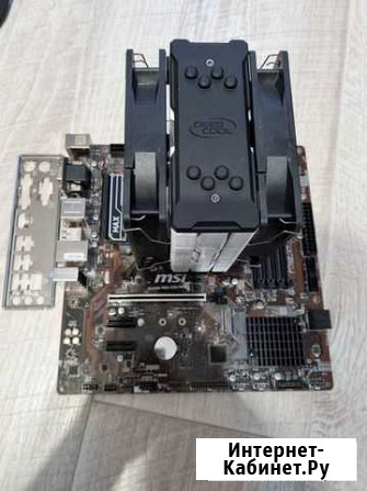 Комплект ryzen 5 3600 + B450 + башня Абакан - изображение 1