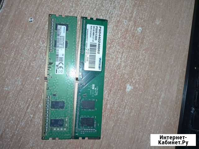 Оперативная память dimm DDR4 4gb x2 Оренбург - изображение 1