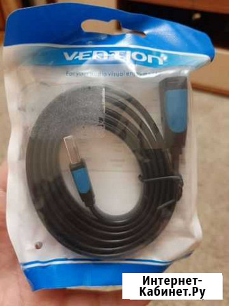 Кабель удлинитель vention usb Киров - изображение 1