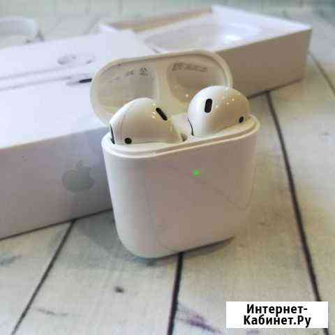 Airpods 2. Оригинальный звук и настройки. GPS Красноярск