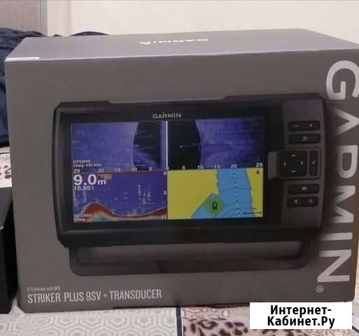 Эхолот garmin striker plus 9sv Алексин - изображение 1