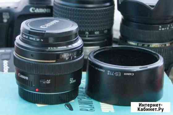 Объектив Canon EF 50 1:1.4 нет автофокуса Хабаровск