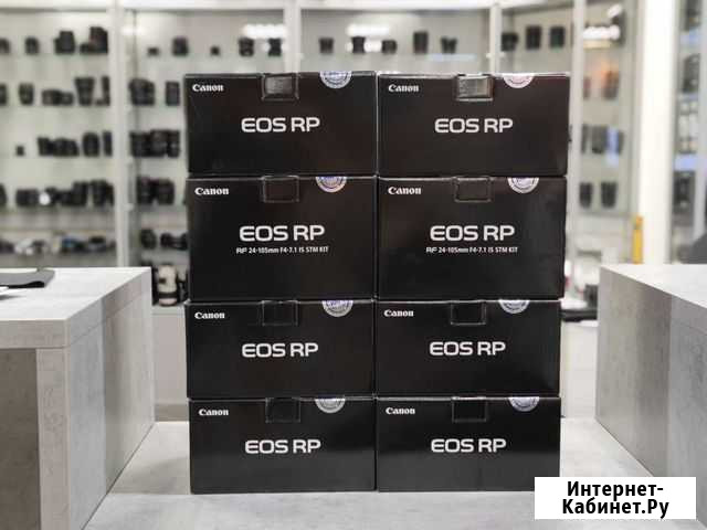 Новые Canon EOS RP Body / Kit (Ростест) Казань - изображение 1