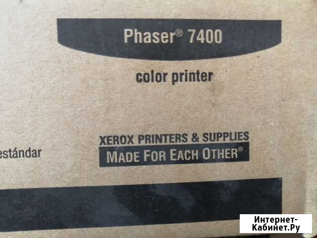 Картридж жёлтый для принтера Xerox Phaser 7400 Казань - изображение 1