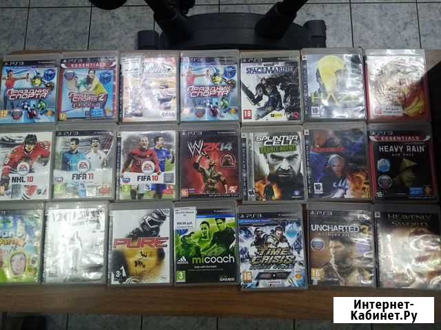 Диски PS3 лицензия в ассортименте бу Прокопьевск - изображение 1
