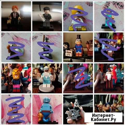 Lego minifigures Harry potter, Disney, Looney tune Воронеж - изображение 1