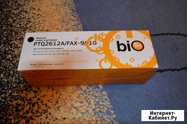 Картридж сanon Q2612a/FX-10/703 Курск - изображение 1