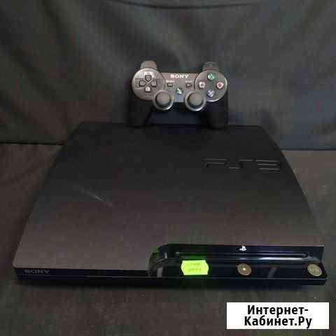 Ps3 slim 320gb +10игр(прошитая) Новосибирск