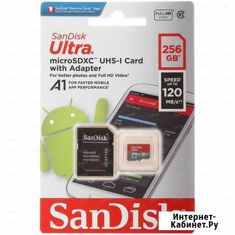 Карта памяти MicroSD 256мб Томск - изображение 1