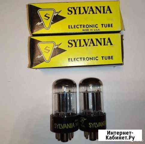 Радиолампы 6Н8С, 6Н9С 1579 6SL7GT Sylvania 6SN7GT Старый Оскол