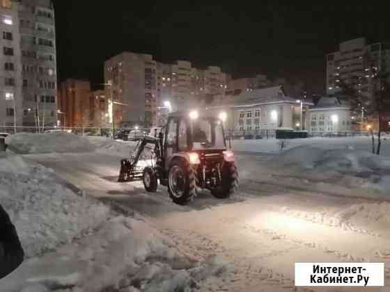 Уборка снега трактором Всеволожск