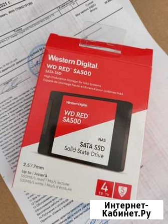 SSD Western Digital WD Red 4000 GB Мосрентген - изображение 1