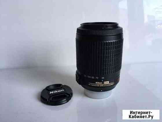 Nikon 55-200mm f/4-5.6G AF-S VR / без коробки Омск