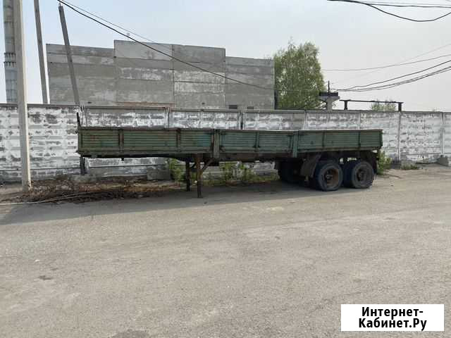 Полуприцеп бортовой МТМ 933004, 2002 Омск - изображение 1