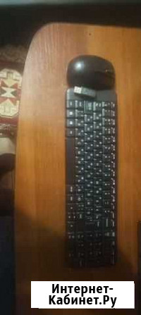 Беспроводная клавиатура и мышь logitech Липецк - изображение 1