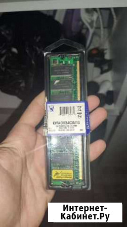 Оперативная память 1 гб Kingston KVR400X64C3A/1G Йошкар-Ола - изображение 1