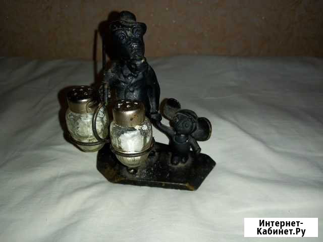 Соль перец крокодил Гена и Чебурашка СССР Архангельск - изображение 1