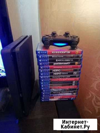 Sony playstation 4 PS4 slim Ангарск - изображение 1