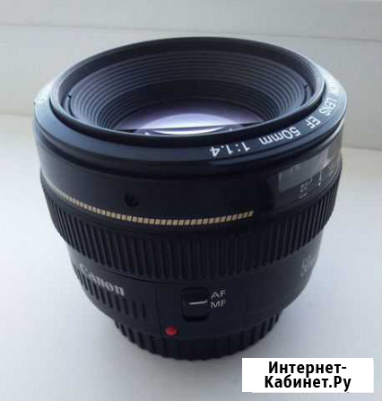 Объектив Canon EF 50mm f/1.4 USM в идеальном сост Ростов-на-Дону - изображение 1