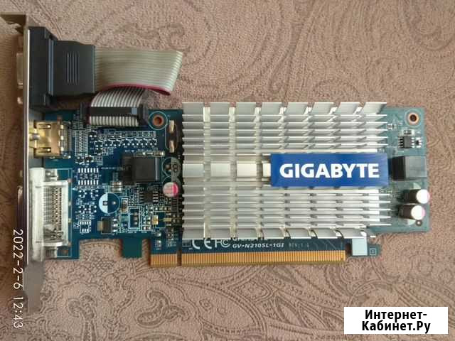 Видеокарта gigabyte GeForce 210 Новокузнецк - изображение 1