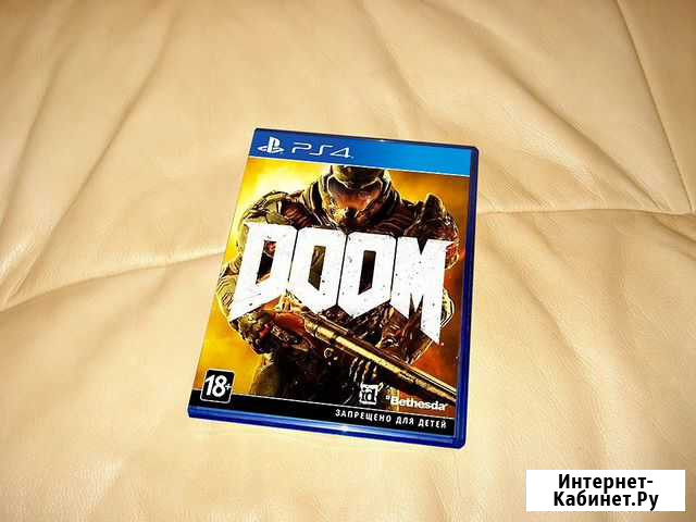 Doom - Лицензионная Игра для PS4 18+ Курск - изображение 1