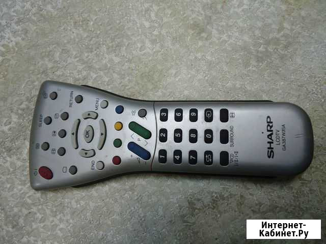Пульт для телевизора sharp lcdtv GA387wjsa Унеча - изображение 1