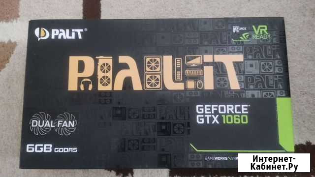 Видеокарта gtx 1060 6gb Тамбов - изображение 1