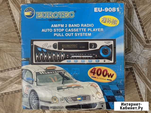 Кассетная автомагнитола Eurotec EU-9081 Томск - изображение 1