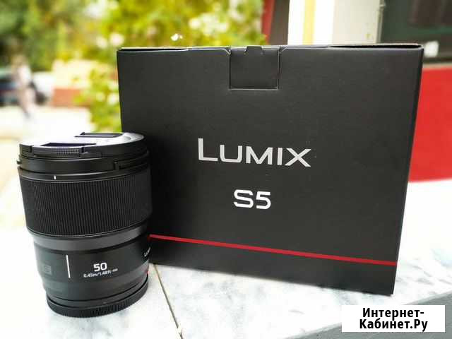 Panasonic Lumix S5 +Panasonic L-mount 50mm f/1.8 Астрахань - изображение 1