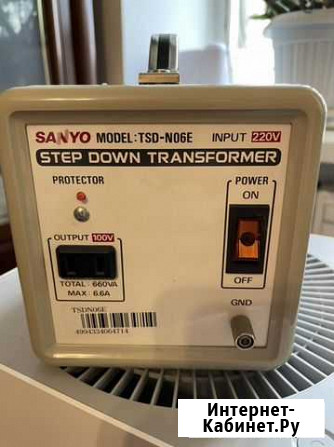 Sanyo TSD-N06E трансформатор понижающий до 100V Хабаровск - изображение 1