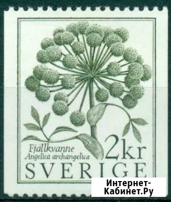 Sverige Швеция 1984 флора цветы (1 из 4-х) ** Кемерово - изображение 1