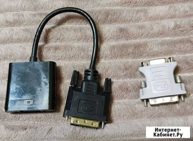 Переходники DVI - VGA Мурманск - изображение 1