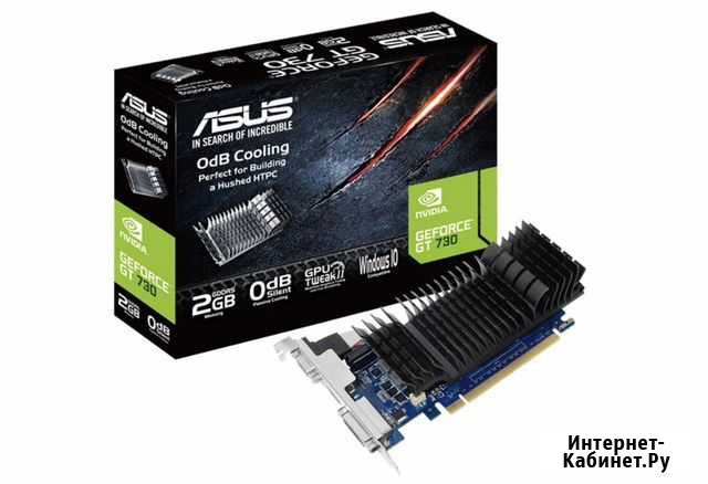 Видеокарта asus GT 730 2 Gb gddr5 Тула - изображение 1