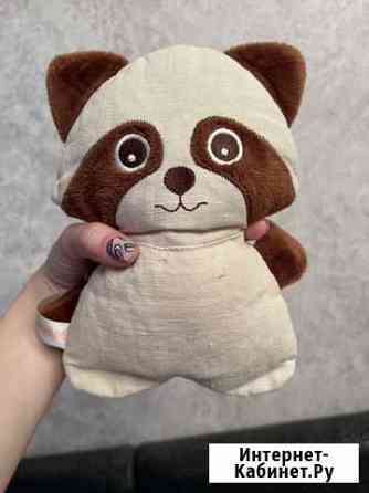 Грелка енот от коликов с вишнёвыми косточками Омск