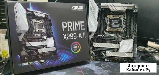 Материнская плата asus prime X299-deluxe II Хабаровск - изображение 1