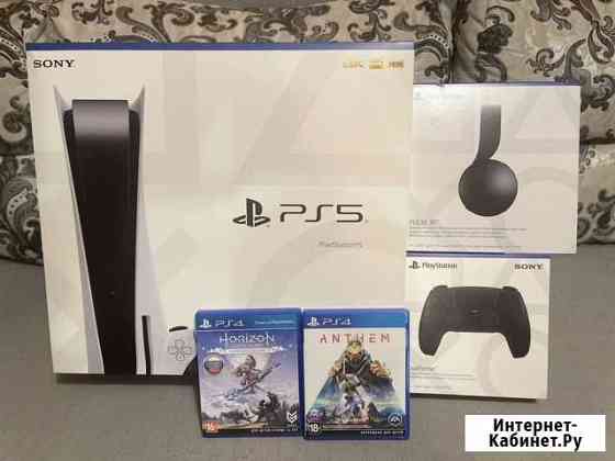 Sony Playstation 5 + Dualsence + Pulse 3D + 2 Игры Нижний Новгород
