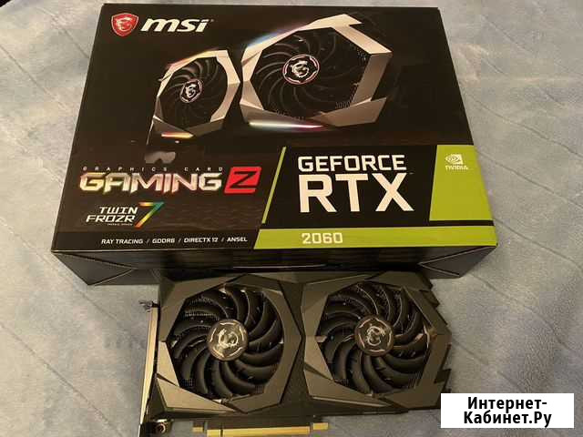 MSI RTX 2060 Gaming Z Санкт-Петербург - изображение 1