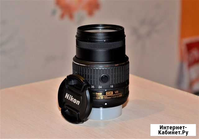 Nikkor AF-S 18-55mm в отличном состоянии Краснодар - изображение 1