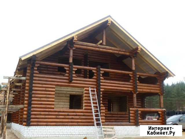 Сруб 12 на 12 в 2 этажа Площадь 288м2 Ульяновск - изображение 1