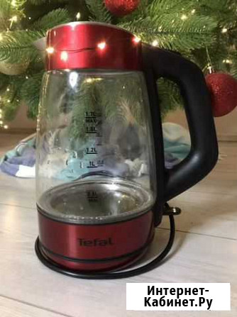 Электрочайник Tefal Glass Kettle KI520530 Курск - изображение 1