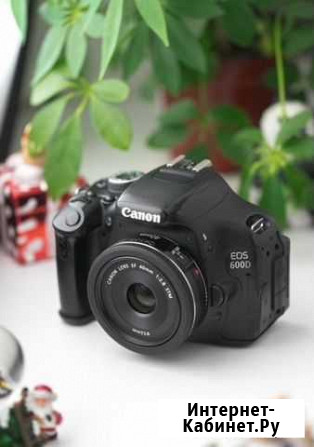 Зеркальный фотоаппарат Canon 600d Новокузнецк - изображение 1