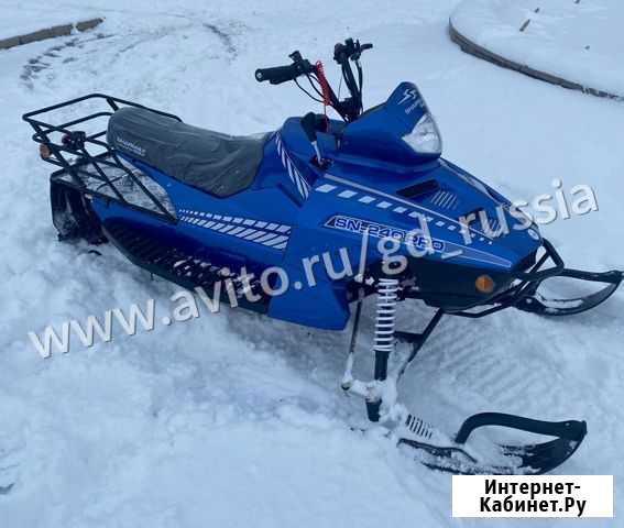Снегоход Sharmax SN-240 PRO Landcrafter Long Синий Южно-Сахалинск - изображение 1
