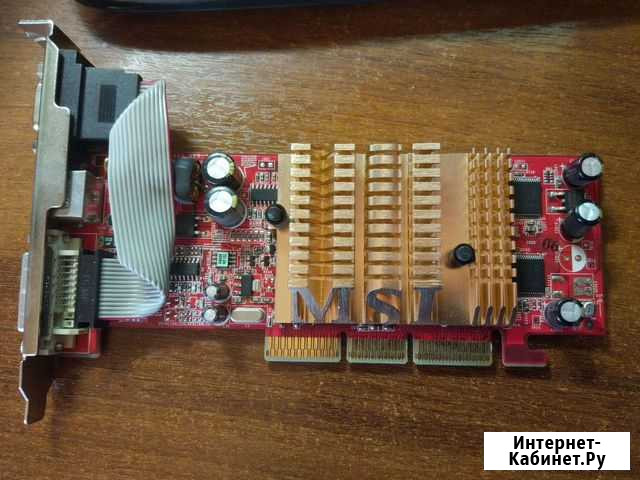 Видеокарта FX5200-TD128LF, AGP, 128Mb Улан-Удэ - изображение 1