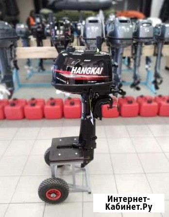 Лодочный мотор Ханкай(hangkai) M 6 HP б/у Курган - изображение 1