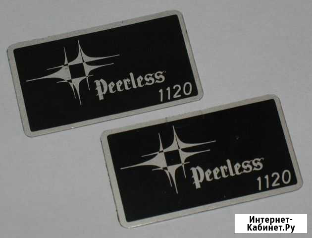 Шильдик от акустики Peerless 1120 Курган - изображение 1