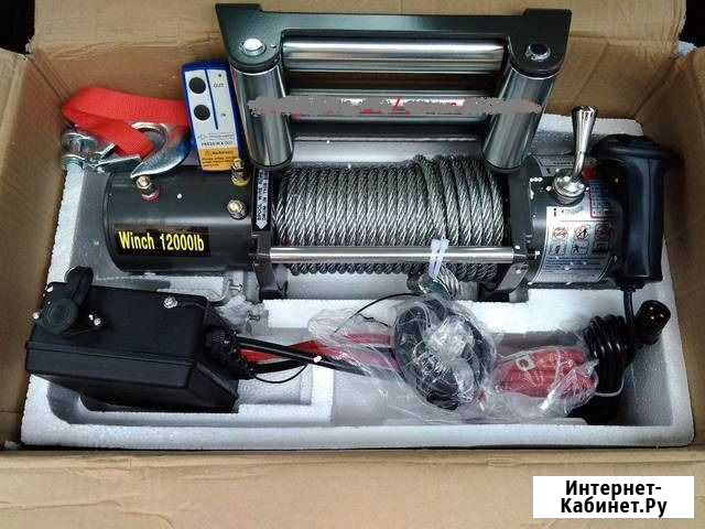 Лебедка Electric Winch 12v 12000 lbs (6 тонн) Киров - изображение 1