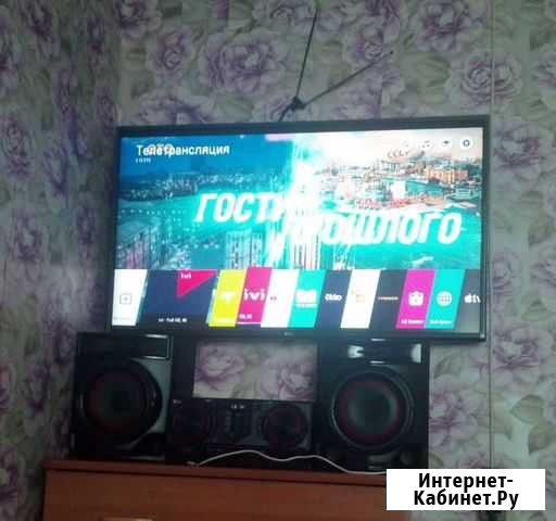 4K LG 108см Smart tv WiFi 2019г.в Благовещенск - изображение 1
