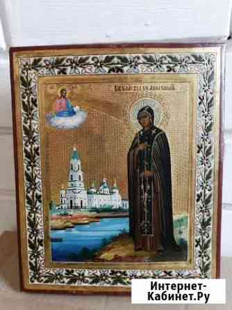 Икона Святая Анна Кашинская 19 век Нижний Новгород